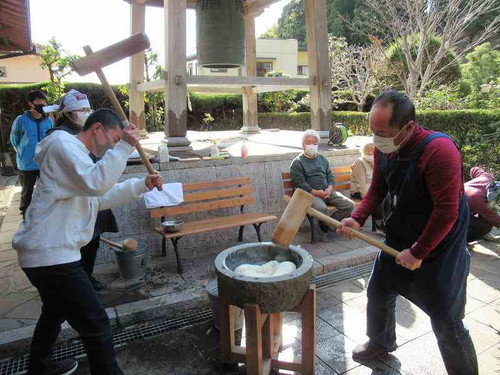 12月餅つき